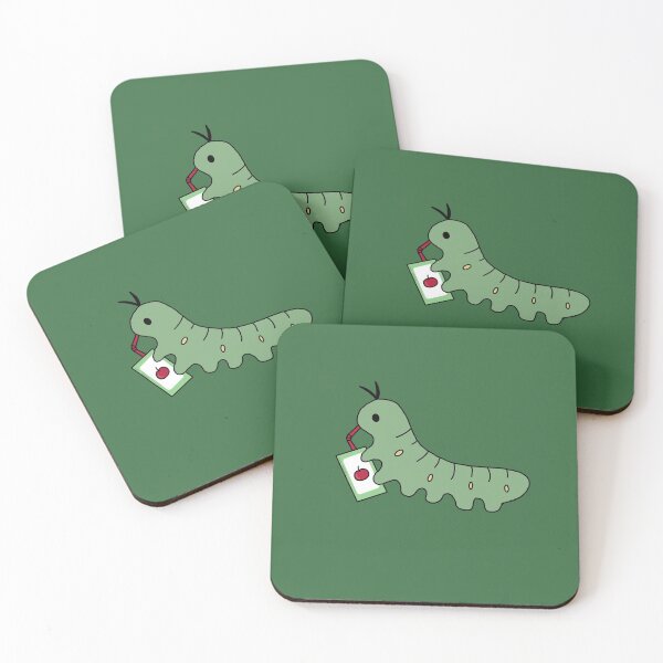 Item preview, caterpillar drinking apple juice  designed and sold by wrig0719.