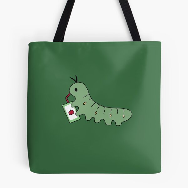 Item preview, caterpillar drinking apple juice  designed and sold by wrig0719.