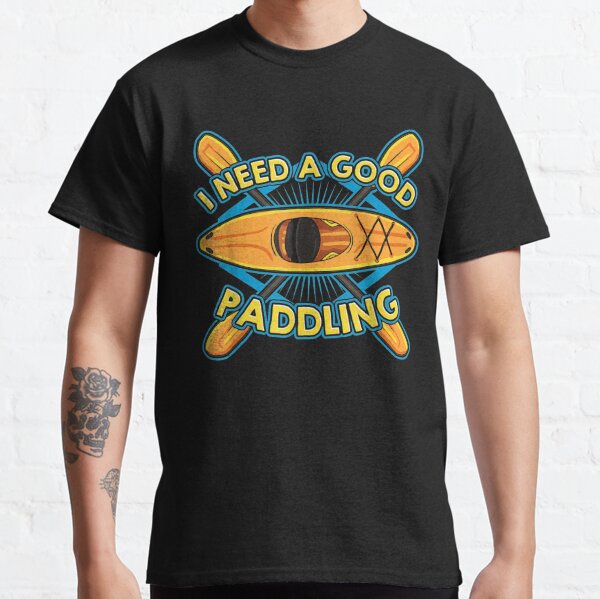 Funny Kayak T Shirt - No Kayk No Fun - Kayaking T Shirts Funny
