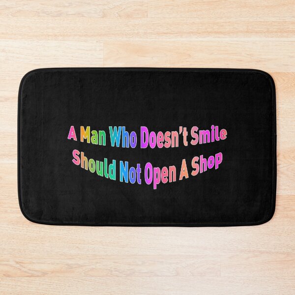 Item preview, A Man Who Doesn't Smile designed and sold by KATKattalestv.