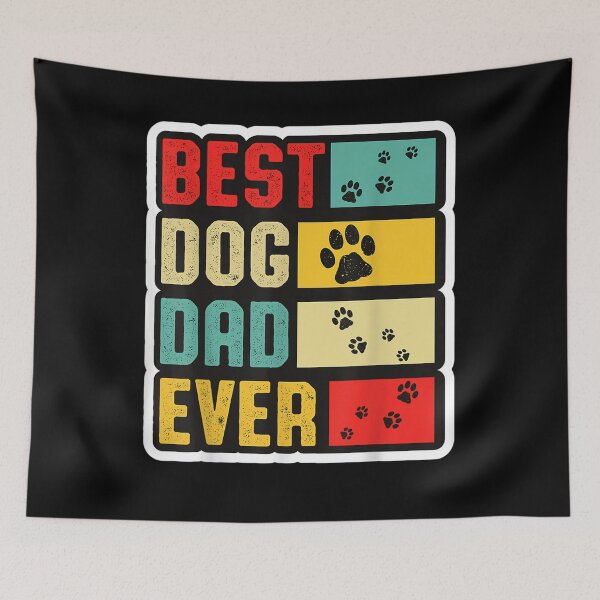 Item preview, Best Dog Dad Ever designed and sold by aguilaro.
