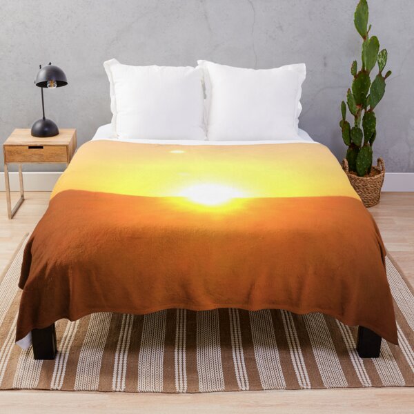 Item preview, Yellow Orange Sunset Over Hill designed and sold by Christina Boiardi.