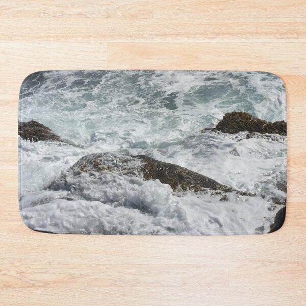 Item preview, Rough Ocean Waves on Rocks designed and sold by Christina Boiardi.