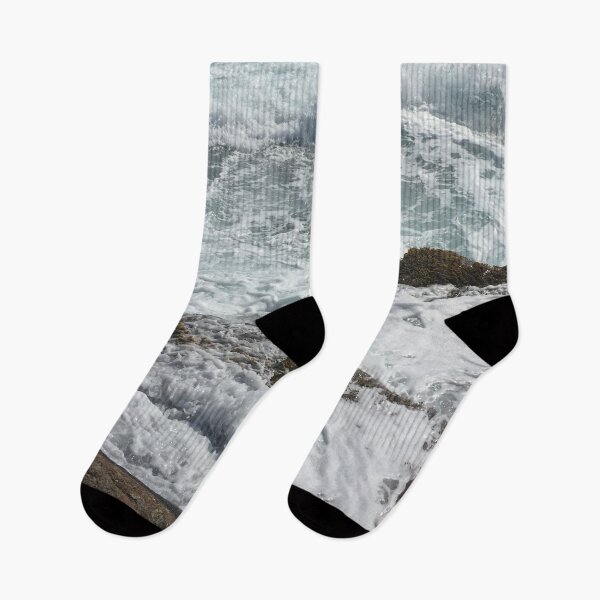 Item preview, Rough Ocean Waves on Rocks designed and sold by Christina Boiardi.