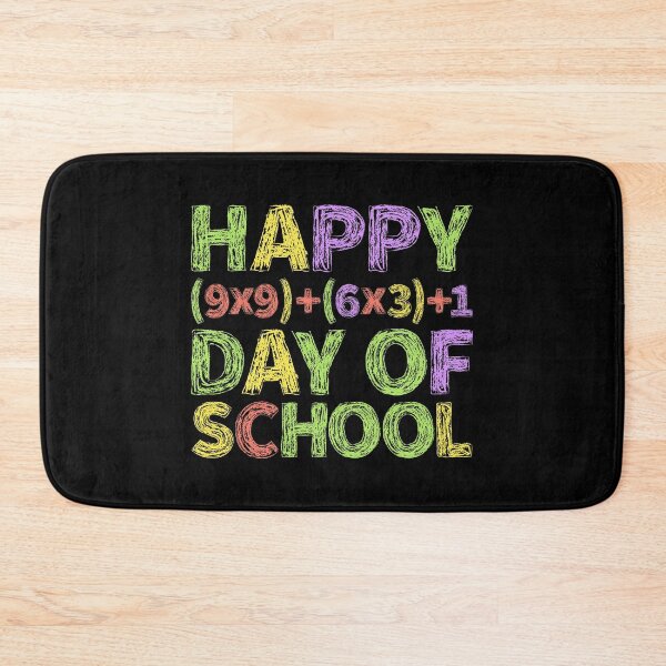 Item preview, Happy 100  Days Of School Colorful Math Formula designed and sold by 2blackcherries.