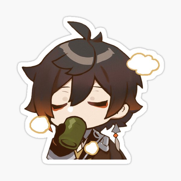 Zhongli | Genshin Impact Sticker "Tee" Sticker