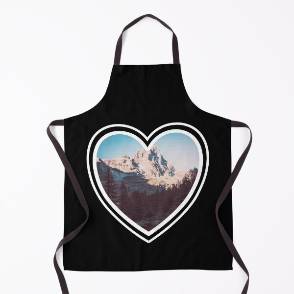 Item preview, Heart Symbol with Beautiful Mountain Background designed and sold by dylanxh.