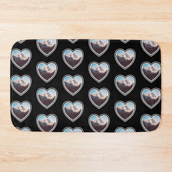 Item preview, Heart Symbol with Beautiful Mountain Background designed and sold by dylanxh.
