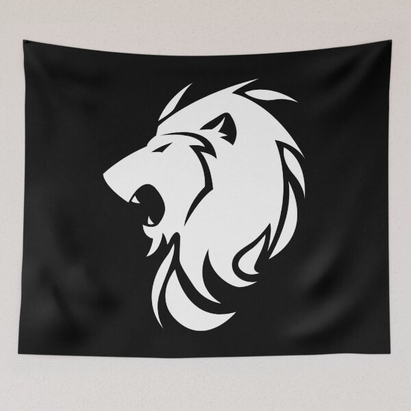 Item preview, Iconic Lion in White designed and sold by JSNGNE.
