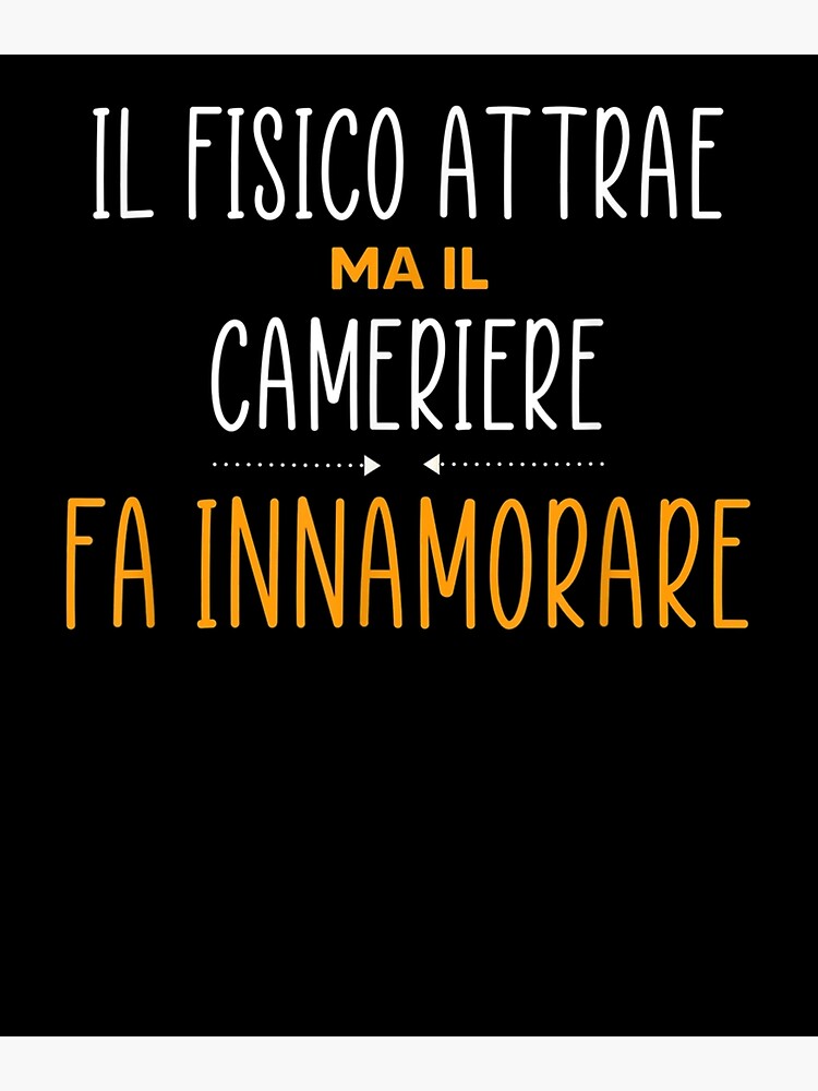 Regalo Divertente Per Cameriere Fa Innamorare Sticker for Sale by aguilaro