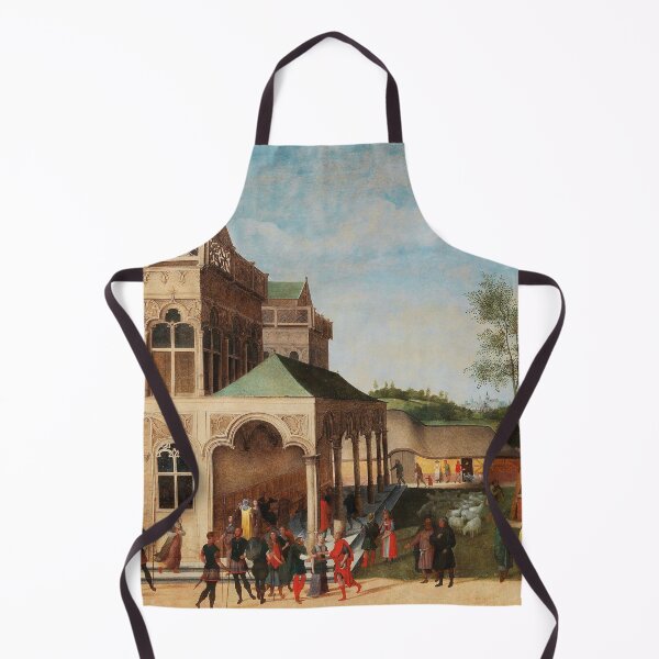 Item preview, Abel Grimmer, 1620 - An elegant loggia with the Proposal of Isaac to Rebecca designed and sold by VISIBLECREATION.