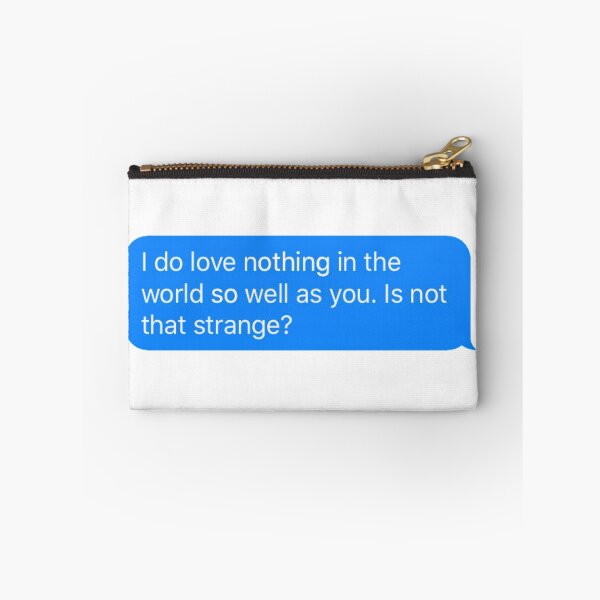 Item preview, Shakespearean Confession of Love by Benedick designed and sold by bardnbangtan.