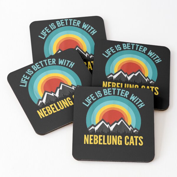 Item preview, Life Is Better With Nebelung Cats designed and sold by aguilaro.