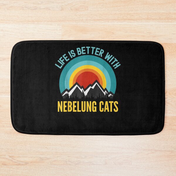 Item preview, Life Is Better With Nebelung Cats designed and sold by aguilaro.