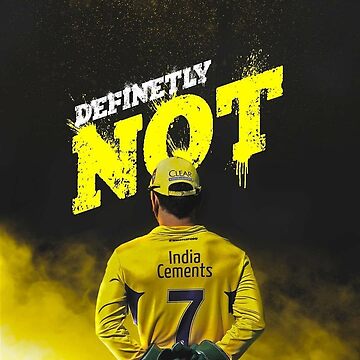 definetly not dhoni tshirt