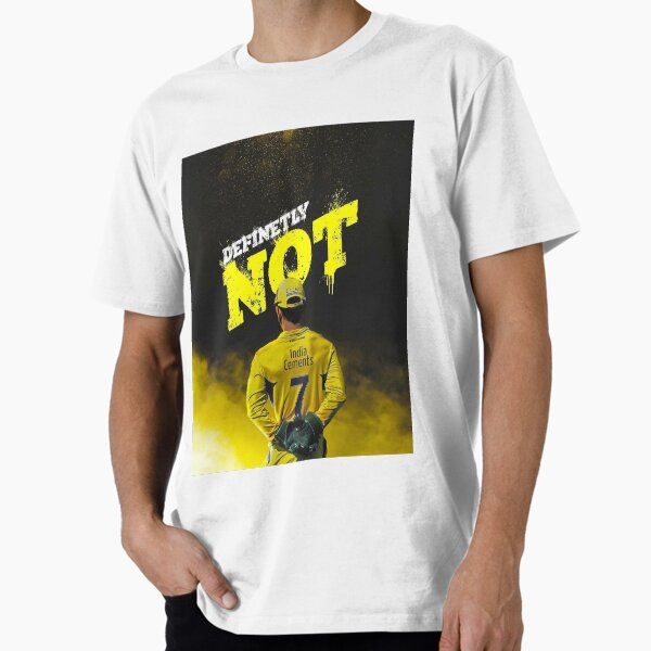definetly not dhoni tshirt