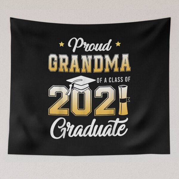 Item preview, Proud Grandma Of A Class Of 2021 Graduate School Gifts designed and sold by aguilaro.