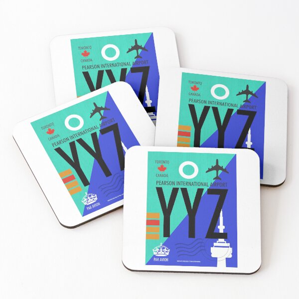 Item preview, PEARSON INTERNATIONAL AIRPORT Luggage Tag Baggage Tag Airport Code TORONTO CANADA designed and sold by kwiebe34.