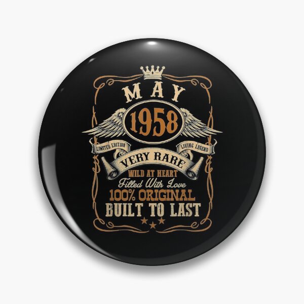 Item preview, Vintage May 1958 63 Years Old 63rd Birthday Gift designed and sold by aguilaro.