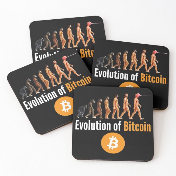 Item preview, Evolution of Bitcoin BTC Crypto Cryptocurrency Blockchain HODL Bitcoin designed and sold by Cryptohaven.