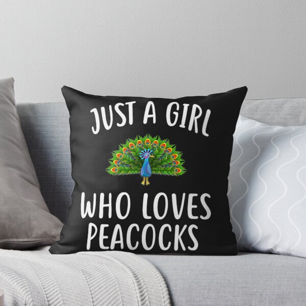 Artikelvorschau, Nur ein Mädchen, das PEACOCKS liebt Funny PEACOCK entworfen und verkauft von MaribelSae.