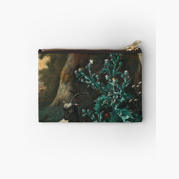 Item preview, Abraham Begeyn (c. Leiden 1637–1697 Berlin) -  A wooded landscape with a goat and thistles  designed and sold by VISIBLECREATION.