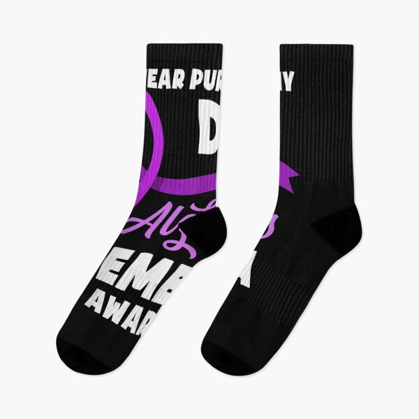 Item preview, I Wear Purple For My Dad Alzheimer's Dementia Awareness designed and sold by aguilaro.