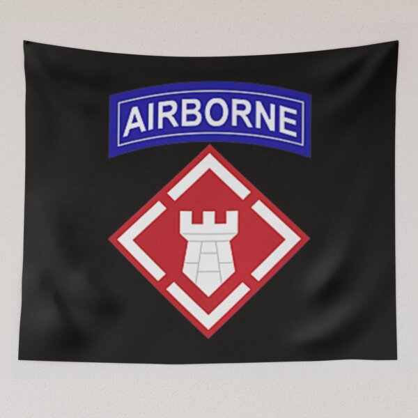 Item preview, 20th Engineer Brigade EN BDE Airborne Tab Premium designed and sold by LillianStice.