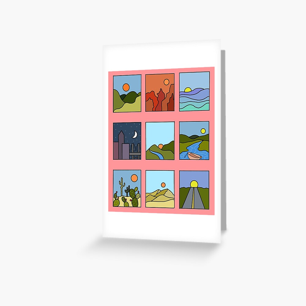 Item preview, Greeting Card designed and sold by midnightcityy.