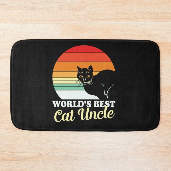 Item preview, World's Best Cat Uncle- Cat Pun designed and sold by shivani21061993.