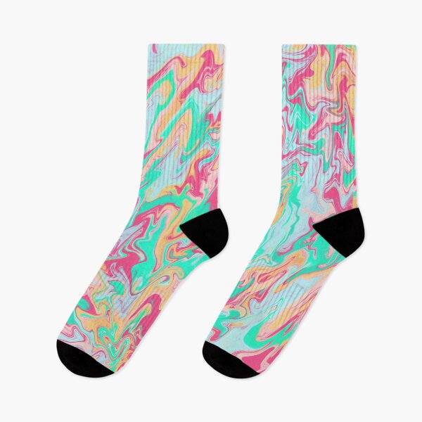Item preview, Pastel Party Dream Vibes Swirl Liquid Abstract Art designed and sold by yourguyjohn.