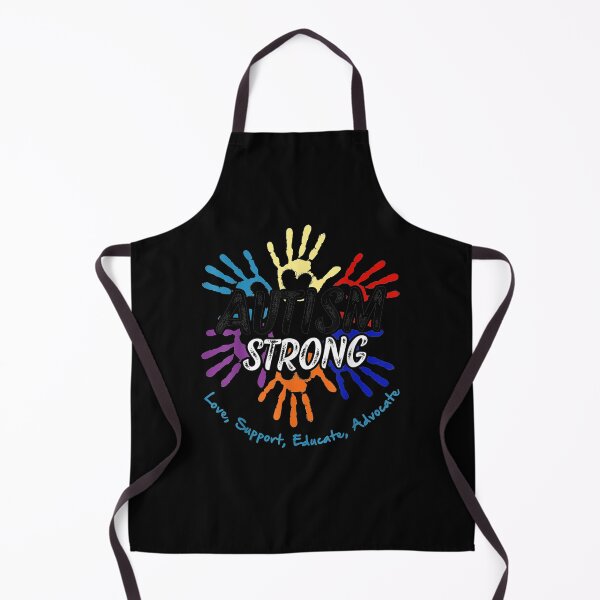 Item preview, Autism Awareness Strong Kindness Ribbon Heart Neurodiversity designed and sold by aguilaro.