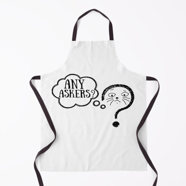 Item preview, Any Askers Cat Saying designed and sold by mewsis.
