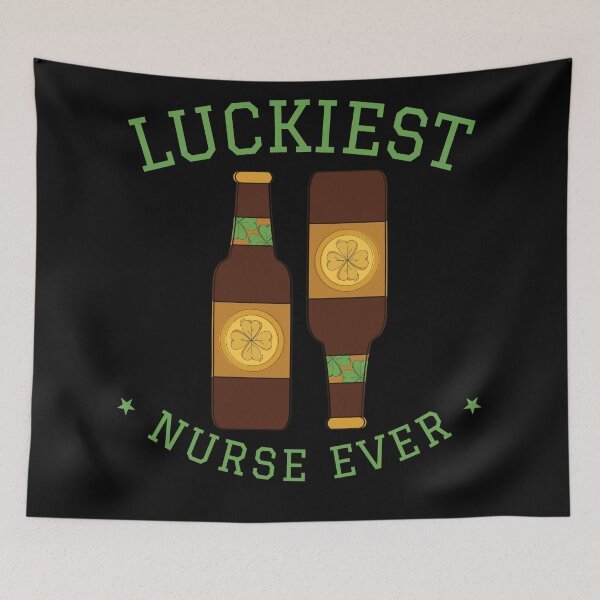 Item preview, Luckiest Nurse Ever designed and sold by HolidayTees.