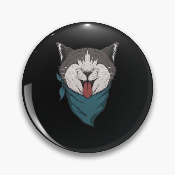 Artikelvorschau, Katzenkopf Bandana - Katzen Wortspiel entworfen und verkauft von shivani21061993.