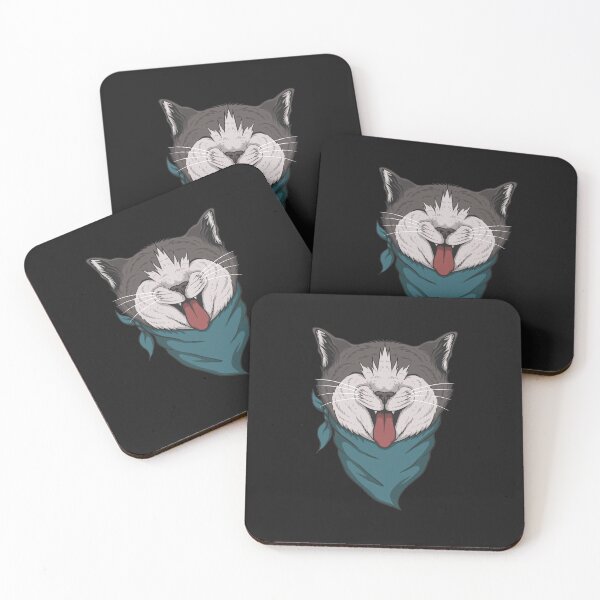 Item preview,  Cat Head Bandana- Cat Pun designed and sold by shivani21061993.