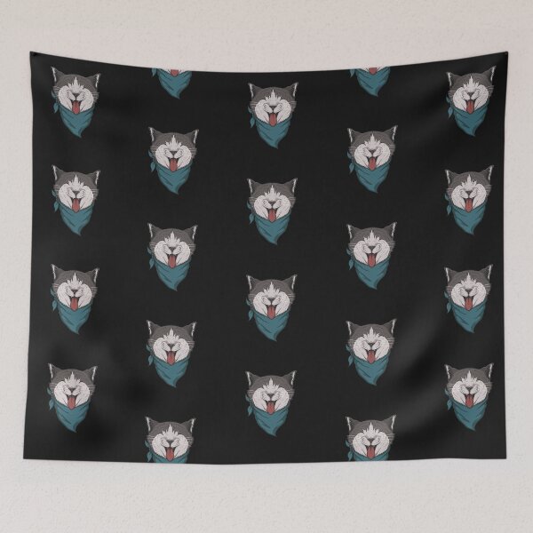 Item preview,  Cat Head Bandana- Cat Pun designed and sold by shivani21061993.