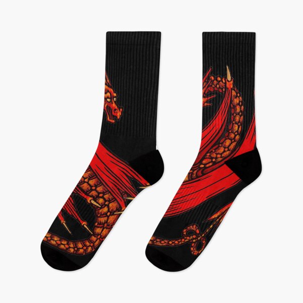 Item preview, red dragon (double) designed and sold by sandpiperstudio.