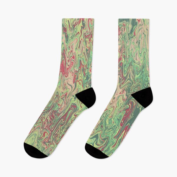 Item preview, Watermelon Dream Vibes Swirl Liquid Abstract Art designed and sold by yourguyjohn.