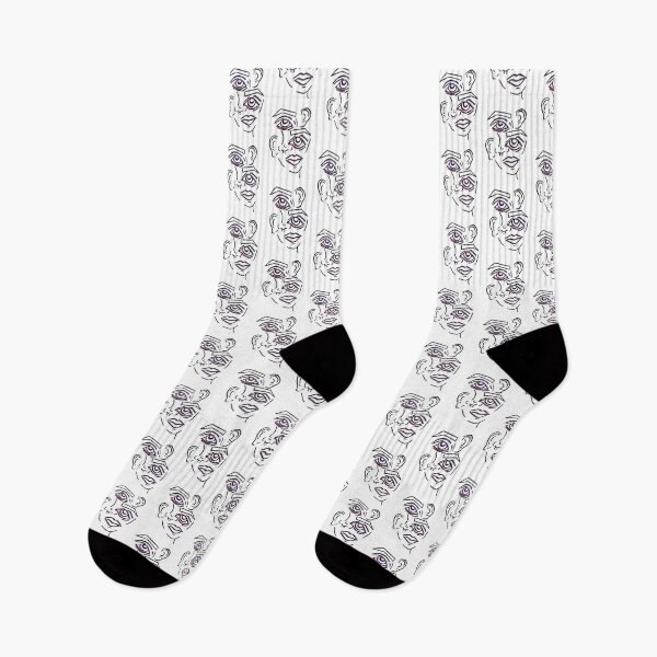 Item preview, Glitchy Face Line Drawing  designed and sold by Ashleylcoop.