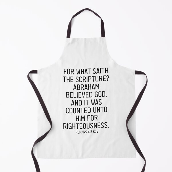 Item preview, Romans 4:3 KJV designed and sold by Logosdesignshop.