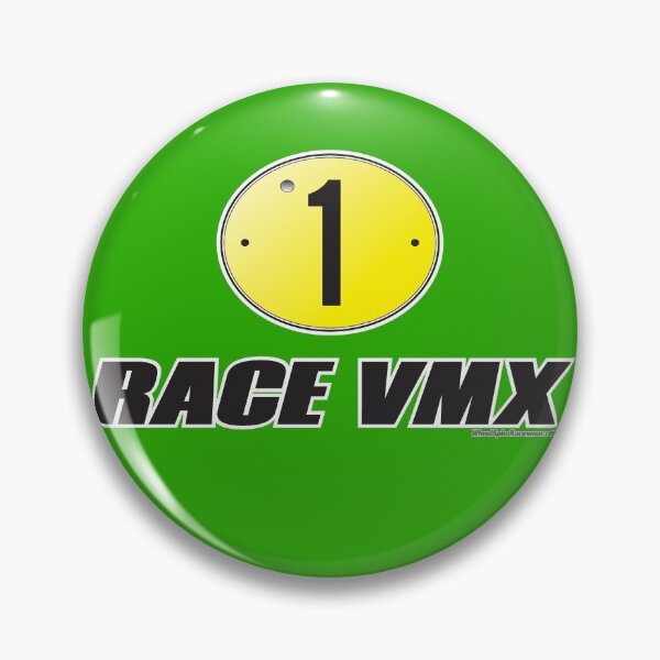 Item preview, Race VMX - 70's 500cc Champion's Plate (Green) designed and sold by racerspitstop.