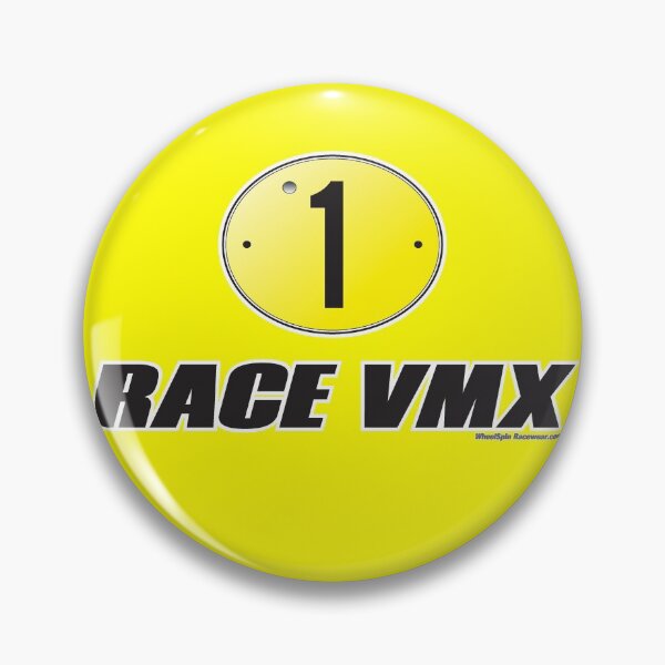 Item preview, Race VMX - 70's 500cc Champion's Plate (Yellow) designed and sold by racerspitstop.