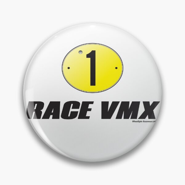 Item preview, Race VMX - 70's 500cc Champion's Plate (White) designed and sold by racerspitstop.