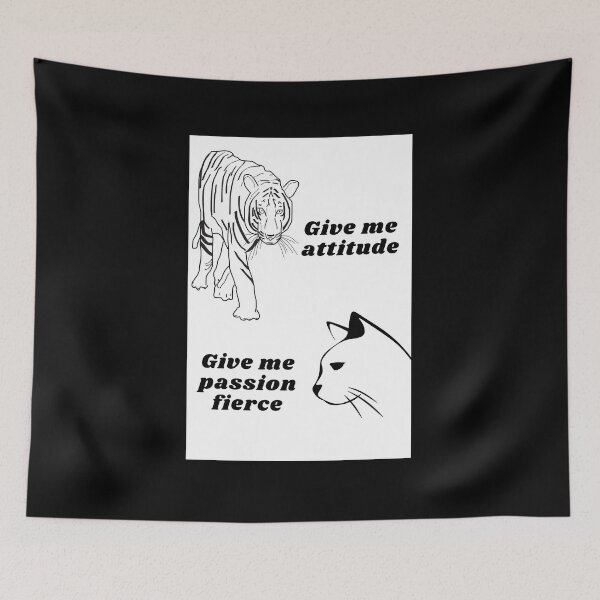 Item preview, Cat and tiger designed and sold by Giree07.
