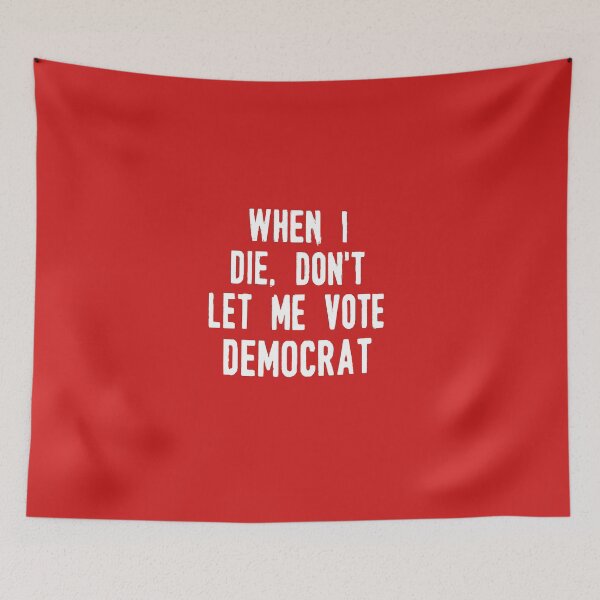 Item preview, Vote Democrat designed and sold by SwampfoxDesign.