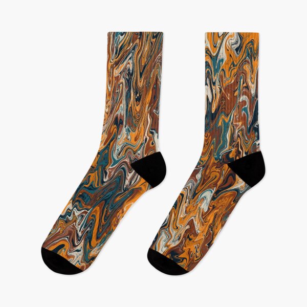 Item preview, Rainy Day at the Library Dream Vibes Swirl Liquid Abstract Art designed and sold by yourguyjohn.