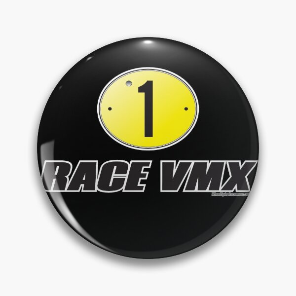 Item preview, Race VMX - 70's 500cc Champion's Plate (Black) designed and sold by racerspitstop.