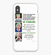 Jacksepticeye- Just Be Happy iPhone Case