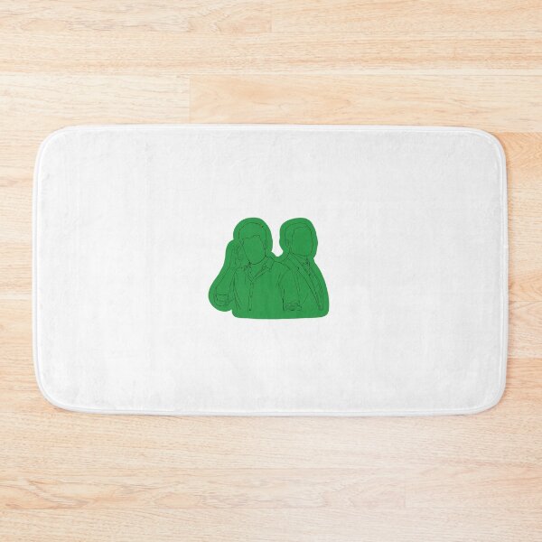 Item preview, Shawn and Gus Outline on Green designed and sold by artsyANTcreatns.